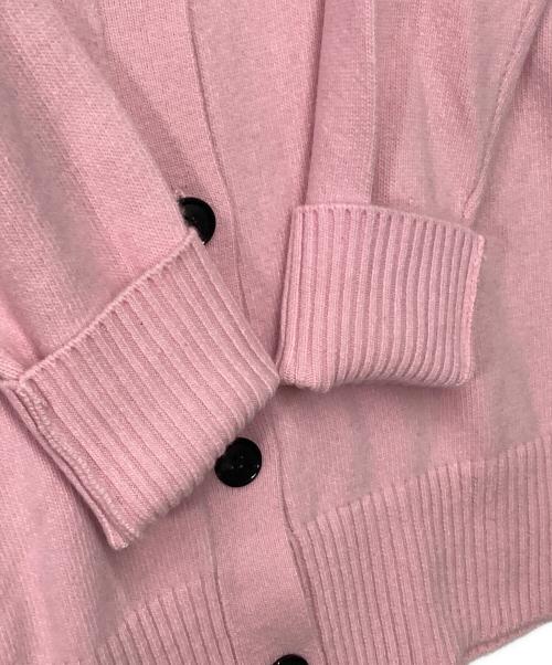 ARPEGE STORY（アルページュストーリー）ARPEGE STORY (アルページュストーリー) カシミヤ混Vネックカーディガン ピンク サイズ:2 未使用品の古着・服飾アイテム