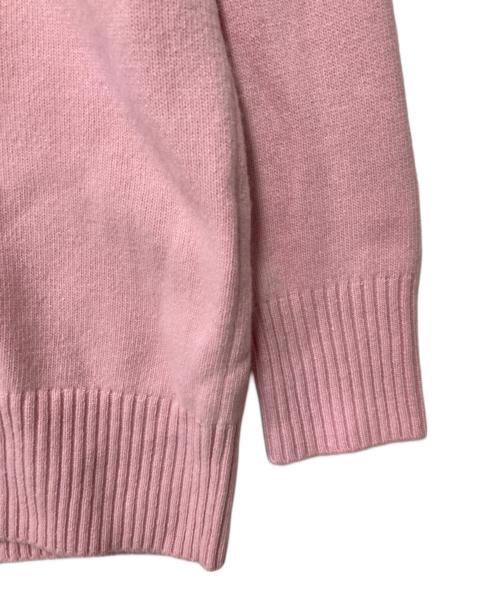 ARPEGE STORY（アルページュストーリー）ARPEGE STORY (アルページュストーリー) カシミヤ混Vネックカーディガン ピンク サイズ:2 未使用品の古着・服飾アイテム