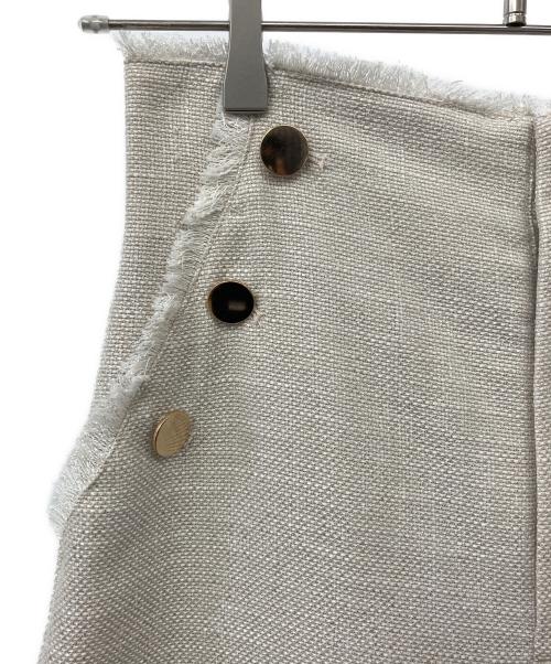 Mystrada（マイストラーダ）Mystrada (マイストラーダ) サマーツイードワイドパンツ アイボリー サイズ:36　の古着・服飾アイテム