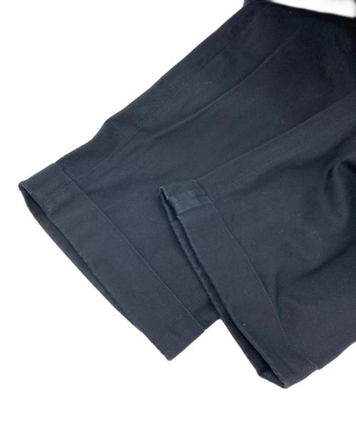 TapWater（タップウォーター）TapWater (タップウォーター) Cotton Chino Tuck Trousers ネイビー サイズ:34の古着・服飾アイテム