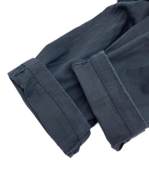 TapWater（タップウォーター）TapWater (タップウォーター) Cotton Chino Tuck Trousers ネイビー サイズ:34の古着・服飾アイテム