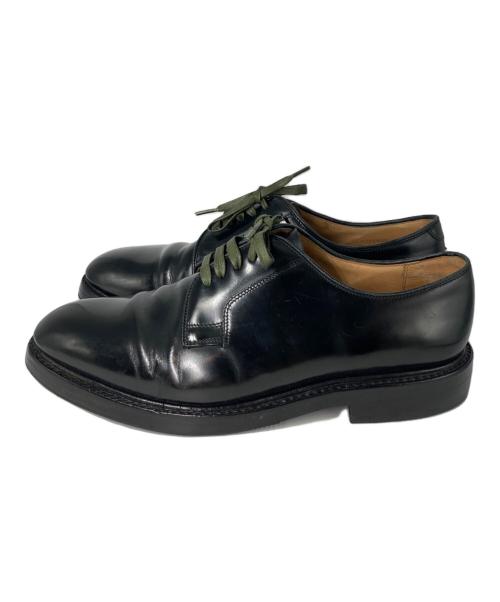 LOAKE（ローク）LOAKE (ローク) プレーントゥシューズ ブラック サイズ:6.5の古着・服飾アイテム