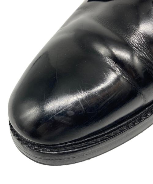 LOAKE（ローク）LOAKE (ローク) プレーントゥシューズ ブラック サイズ:6.5の古着・服飾アイテム
