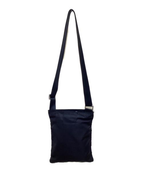 PRADA（プラダ）PRADA (プラダ) ナイロンショルダーバッグ ブラックの古着・服飾アイテム