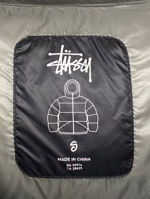 stussy（ステューシー）stussy (ステューシー) MICRO RIPSTOP DOWN PARKA ブラック サイズ:S 未使用品の古着・服飾アイテム