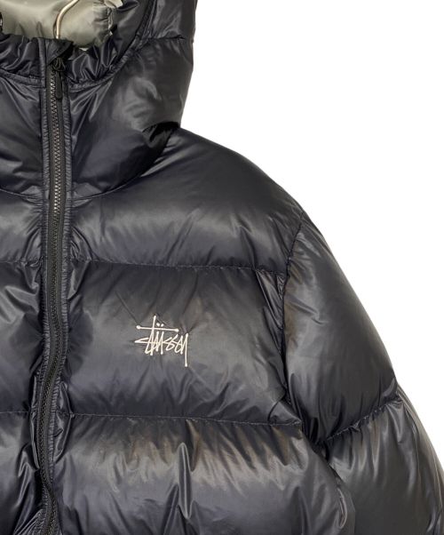 stussy（ステューシー）stussy (ステューシー) MICRO RIPSTOP DOWN PARKA ブラック サイズ:S 未使用品の古着・服飾アイテム