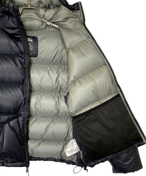 stussy（ステューシー）stussy (ステューシー) MICRO RIPSTOP DOWN PARKA ブラック サイズ:S 未使用品の古着・服飾アイテム
