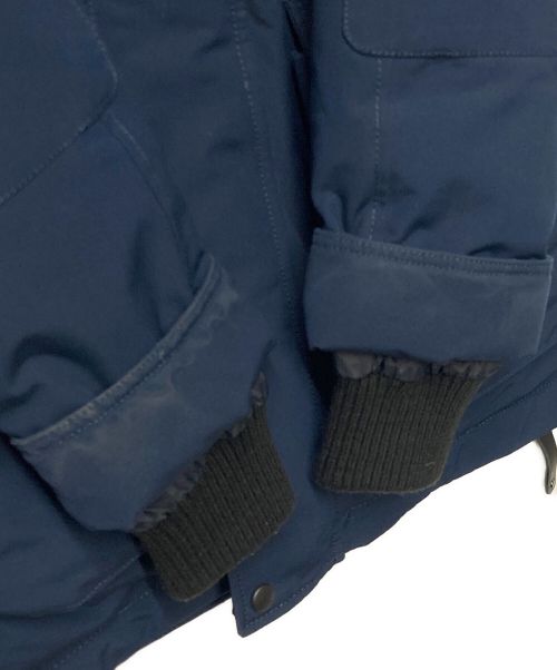 ARCTIC EXPLORER（アークティックエクスプローラー）ARCTIC EXPLORER (アークティックエクスプローラー) CHILL ファーフーデット ダウンコート  ネイビー サイズ:Sの古着・服飾アイテム