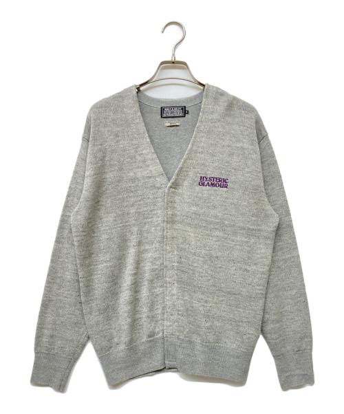 Hysteric Glamour（ヒステリックグラマー）Hysteric Glamour (ヒステリックグラマー) PSYCHEDELIC カーディガン グレー サイズ:Sの古着・服飾アイテム