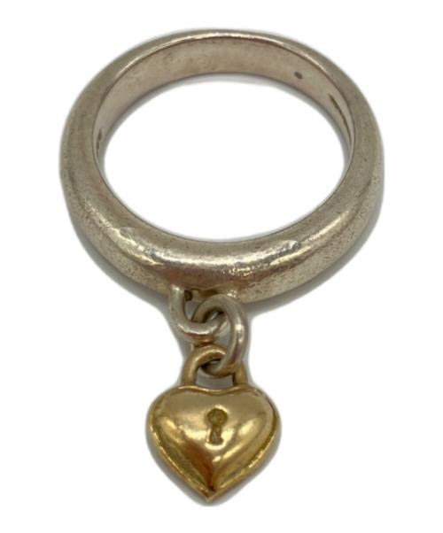 TIFFANY & Co.（ティファニー アンド コー）TIFFANY & Co. (ティファニー) ハートロックチャームリング サイズ:記載なしの古着・服飾アイテム