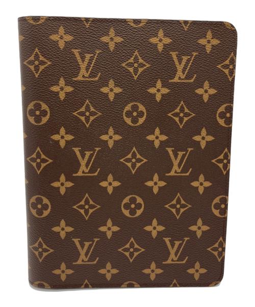 LOUIS VUITTON（ルイ ヴィトン）LOUIS VUITTON (ルイ ヴィトン) モノグラム アジェンダ ビューロー 手帳カバー ブラウンの古着・服飾アイテム