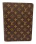 LOUIS VUITTON (ルイ ヴィトン) モノグラム アジェンダ ビューロー 手帳カバー ブラウン：54000円