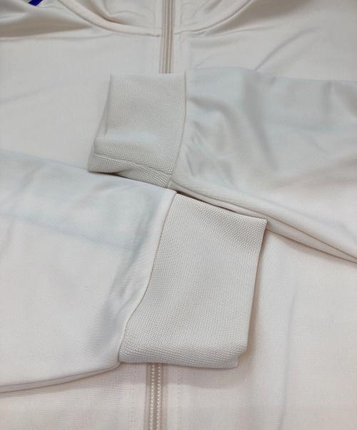 adidas Originals（アディダスオリジナル）adidas originals (アディダスオリジナル) トラックジャケット(ジェンダーニュートラル) ベージュ×パープル サイズ:XSの古着・服飾アイテム