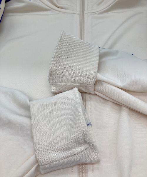 adidas Originals（アディダスオリジナル）adidas originals (アディダスオリジナル) トラックジャケット(ジェンダーニュートラル) ベージュ×パープル サイズ:XSの古着・服飾アイテム