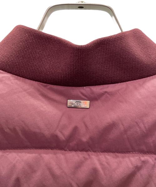 HERNO（ヘルノ）HERNO (ヘルノ) ダウンジャケット ボルドー サイズ:48の古着・服飾アイテム