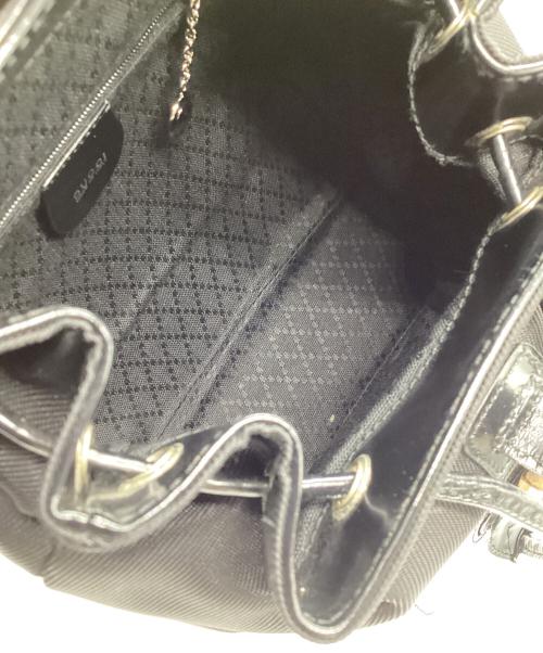 GUCCI（グッチ）GUCCI (グッチ) バンブー ミニリュック ブラックの古着・服飾アイテム