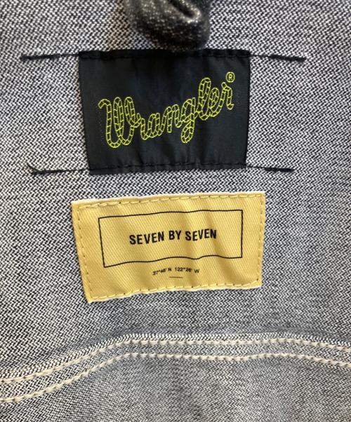 Wrangler（ラングラー）Wrangler (ラングラー) seven by seven (セブンバイセブン) Gジャン　124MJ ブラック サイズ:Ｓの古着・服飾アイテム