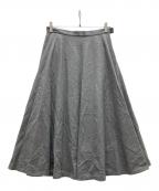 UNITED ARROWS TOKYOユナイテッドアローズトウキョウ）の古着「W/Nフレアスカート」｜グレー