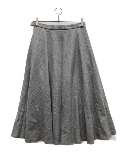 UNITED ARROWS TOKYO（ユナイテッドアローズトウキョウ）UNITED ARROWS TOKYO (ユナイテッドアローズトウキョウ) W/Nフレアスカート グレー サイズ:40の古着・服飾アイテム