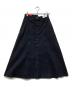 Preloved（プレラブド）の古着「ブラックフレア デニムスカート」｜ブラック