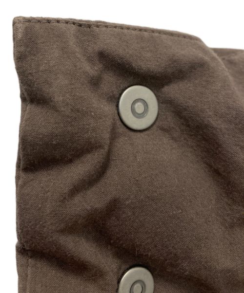 STEVEN ALAN（スティーブンアラン）STEVEN ALAN (スティーブンアラン) コットン ダウン ブルゾン ブラウン サイズ:SIZE Mの古着・服飾アイテム