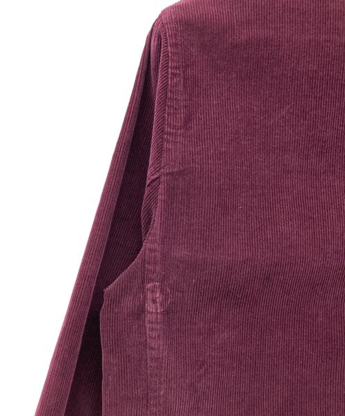 STUSSY DELUXE（ステューシー デラックス）stussy DELUXE (ステューシー デラックス) コーデュロイジャケット バーガンディー サイズ:Sの古着・服飾アイテム