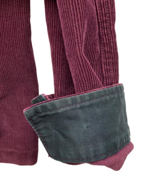STUSSY DELUXE（ステューシー デラックス）stussy DELUXE (ステューシー デラックス) コーデュロイジャケット バーガンディー サイズ:Sの古着・服飾アイテム