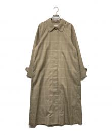 TODAYFUL（トゥデイフル）の古着「Soutiencollar Twill Coat」｜ベージュ