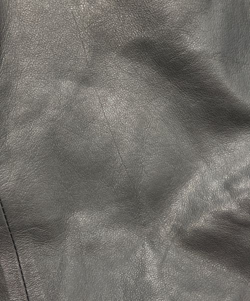 Pal'las Palace（パラスパレス）PAL'LAS PALACE (パラスパレス) シープレザージャケット ネイビー サイズ:3の古着・服飾アイテム