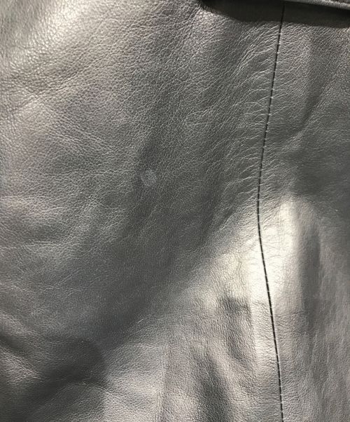 Pal'las Palace（パラスパレス）PAL'LAS PALACE (パラスパレス) シープレザージャケット ネイビー サイズ:3の古着・服飾アイテム