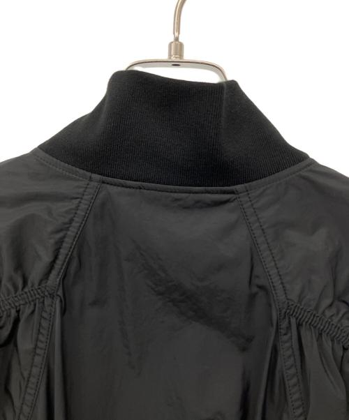 version of you（バージョンオブユー）version of you (バージョンオブユー) Gathered Sleeve Light Blouson ブラック サイズ:Fの古着・服飾アイテム