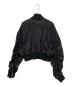 version of you (バージョンオブユー) Gathered Sleeve Light Blouson ブラック サイズ:F：7000円