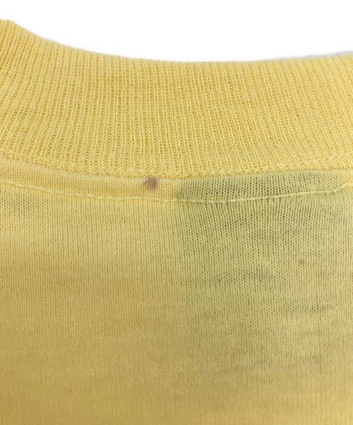 SCREEN STARS BEST（スクリーンズスターズベスト）SCREEN STARS BEST (スクリーンズスターズベスト) プリントカットソー イエロー サイズ:Mの古着・服飾アイテム