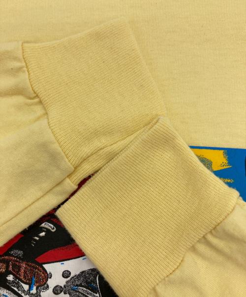 SCREEN STARS BEST（スクリーンズスターズベスト）SCREEN STARS BEST (スクリーンズスターズベスト) プリントカットソー イエロー サイズ:Mの古着・服飾アイテム