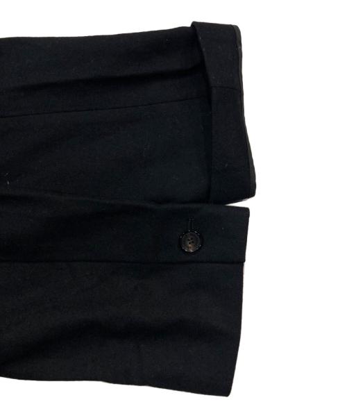 DEPAREILLE（デパリエ）DEPAREILLE (デパリエ) ウールナイロンカシミヤジャケット ブラック サイズ:38の古着・服飾アイテム