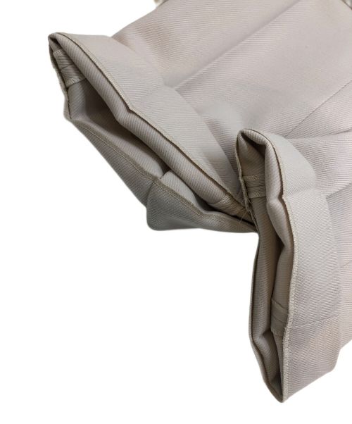 CELINE（セリーヌ）CELINE (セリーヌ) センタープレス ウール スラックス パンツ ベージュ サイズ:34の古着・服飾アイテム