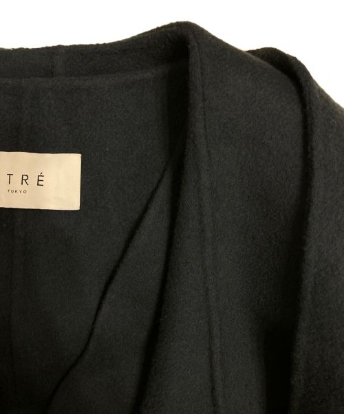 ETRE TOKYO（エトレトウキョウ）ETRE TOKYO (エトレトウキョウ) フーディーストールリバーコート ネイビー サイズ:Sの古着・服飾アイテム