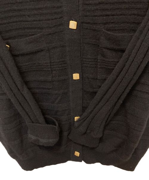Chloe（クロエ）Chloe (クロエ) カシミヤカーディガン ブラック サイズ:XSの古着・服飾アイテム