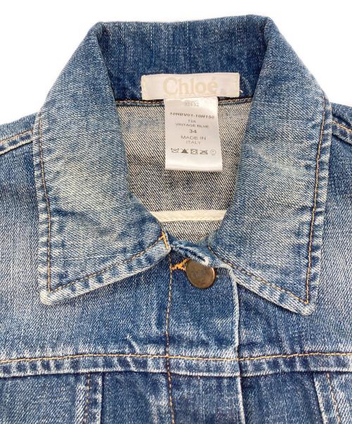 Chloe（クロエ）Chloe (クロエ) デニムジャケット インディゴ サイズ:34の古着・服飾アイテム