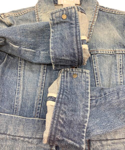 Chloe（クロエ）Chloe (クロエ) デニムジャケット インディゴ サイズ:34の古着・服飾アイテム
