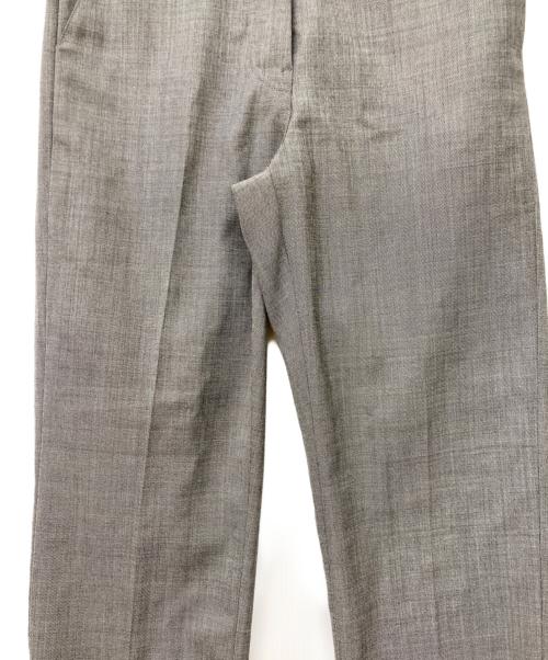 LOEWE（ロエベ）LOEWE (ロエベ) センタープレスタイトウールスラックスパンツ グレー サイズ:32の古着・服飾アイテム