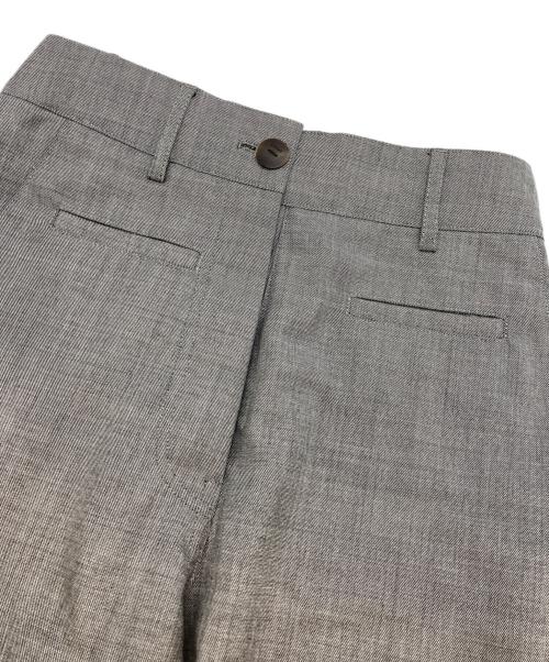 LOEWE（ロエベ）LOEWE (ロエベ) センタープレスタイトウールスラックスパンツ グレー サイズ:32の古着・服飾アイテム