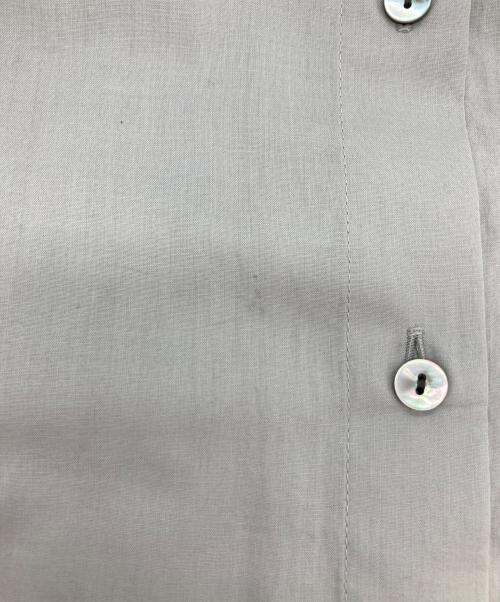 mizuiro-ind（ミズイロインド）mizuiro-ind (ミズイロインド) シャツワンピース グレー サイズ:Freeの古着・服飾アイテム
