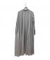 mizuiro-ind (ミズイロインド) シャツワンピース グレー サイズ:Free：6000円
