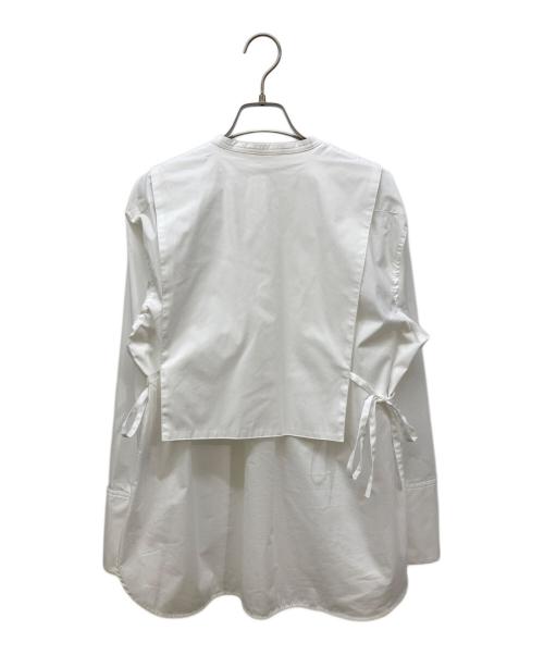 Gypsohila（ジプソフィア）Gypsohila (ジプソフィア) Squid Blouse ホワイト サイズ:38の古着・服飾アイテム