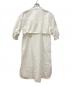 HYKE (ハイク) C/L BALLOON SLEEVE DRESS ホワイト サイズ:01：25000円