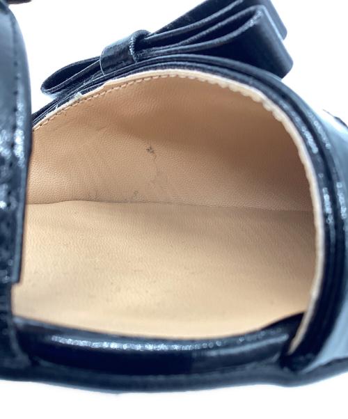 GANNI（ガニー）Ganni (ガニー) Multi Bow Pointy Out Ballerina ブラック サイズ:37の古着・服飾アイテム