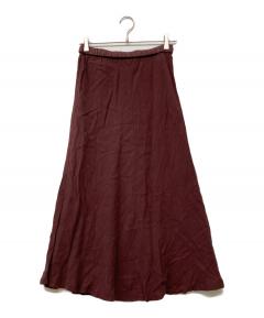 中古・古着通販】L'AUBE BLANC 25SS Powder Satin Pleats Tiered Skirt