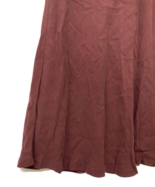 BABYLONE（バビロン）BABYLONE (バビロン) キュプラバイヤススカート パープル サイズ:38 未使用品の古着・服飾アイテム