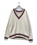 ILL ONE EIGHTYイルワンエイティ）の古着「TILDEN KNIT」｜アイボリー